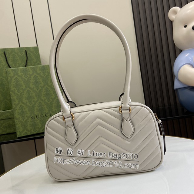 Gucci專櫃古馳最新款MARMONT小號手提包小頂柄包 jh2273型號：795199